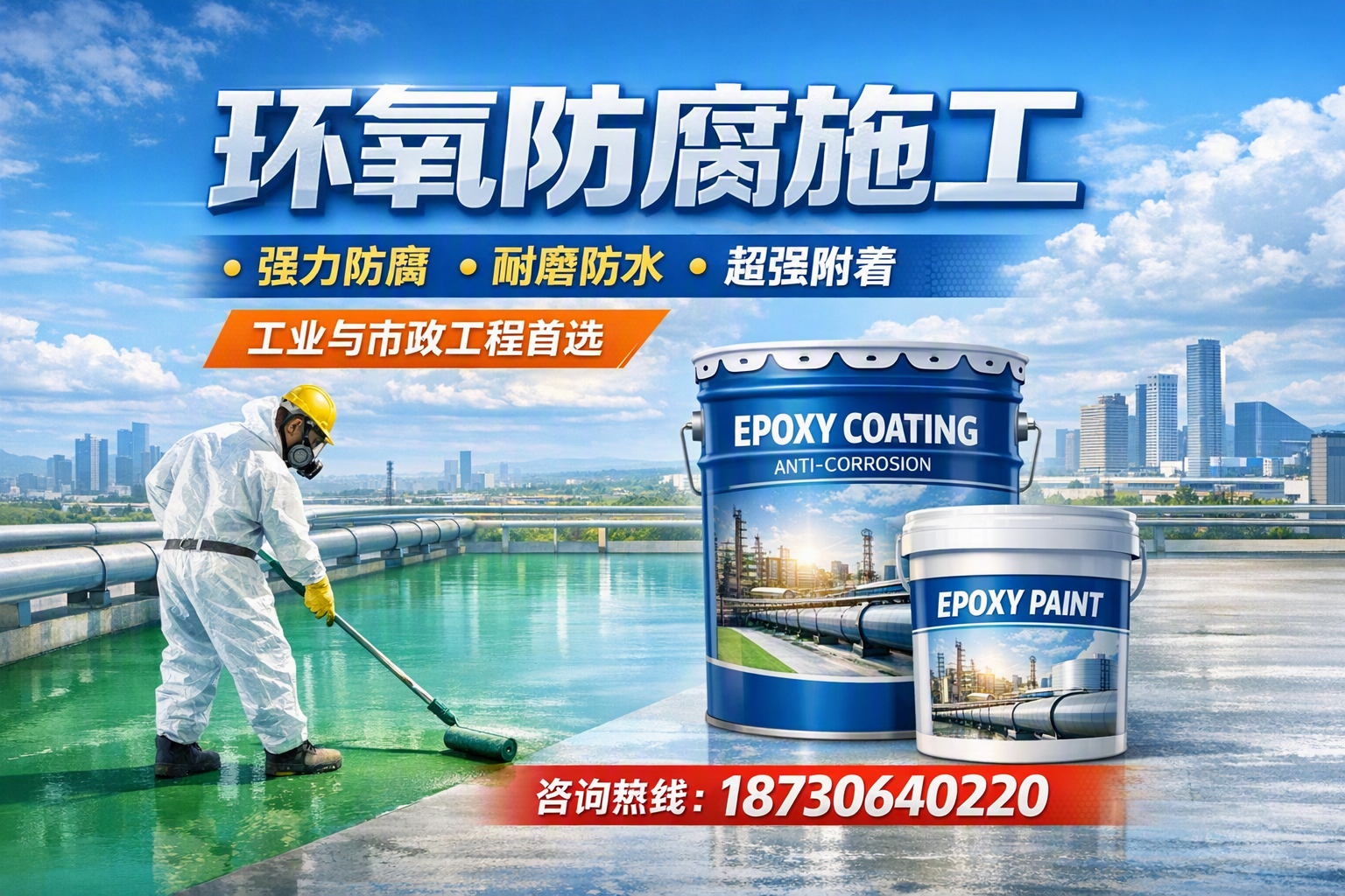 在 湘潭 进行环氧防腐施工的注意事项